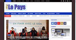 Desktop Screenshot of lepays.bf